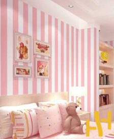 Mẫu Giấy Dán Tường Phòng Bé Gái