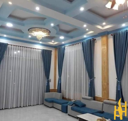 Thi Công Rèm Cửa 2 Lớp Cho Khách Sạn