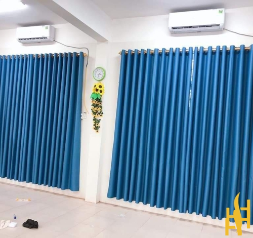 Thi Công Rèm Vải 1 Lớp Tại Bình Phước